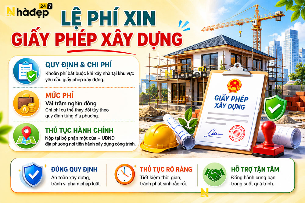 Lệ phí xin phép xây dựng
